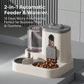 Gravity pet feeder and water dispenser, 2-in-1, view 3